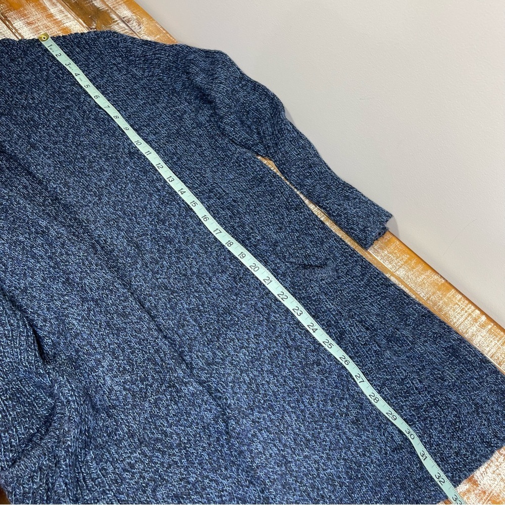 Peruvian Link Alpaca Collection Cardigan Sweater Womens OS Color Blue/Navy Blue - Picture 10 of 11